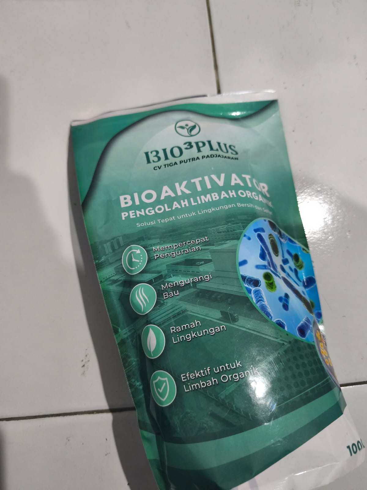 Standing pouch bioaktivator Bio3Plus