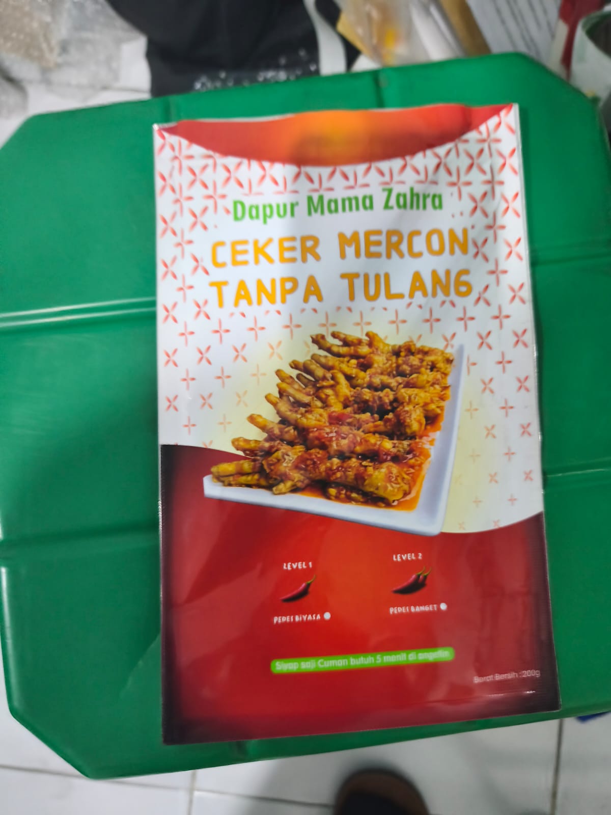 Standing pouch ceker mercon Dapur Mama Zahra